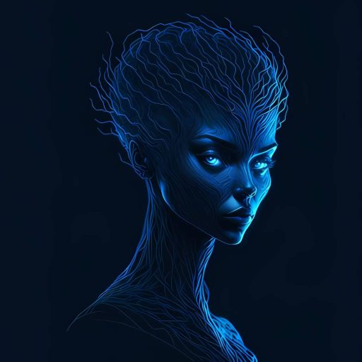 henri-werner-music-producer-and-composer-song-cover-art-alien-blue-color