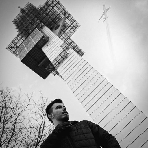 henri_werner_music_producer-composer_artist_in_front_of_radio_tower